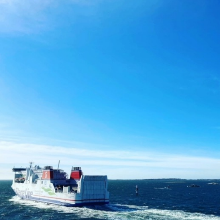 Stena Line Ferry van Denemarken naar Göteborg